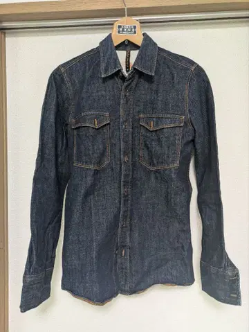 NUDIE JEANS (누디진) 데님 셔츠 사이즈 S