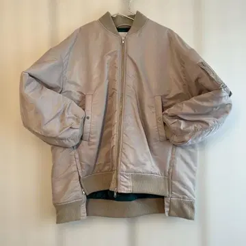 A+TOKYO 베이지 MA-1 자켓