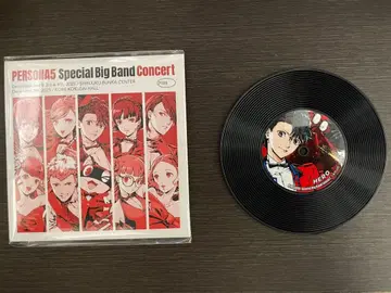 아마미야 렌(주인공) 랜덤 레코드풍 코스터 페르소나 5 빅밴드 콘서트