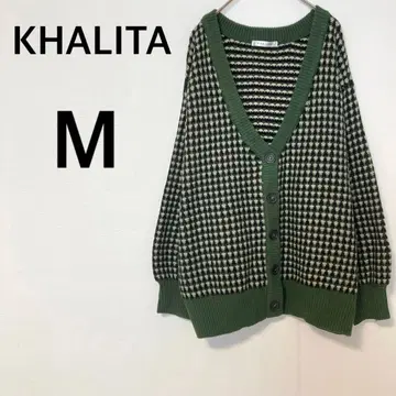 KHALITA 시마무라 니트 가디건 [ M ] V넥 루즈핏