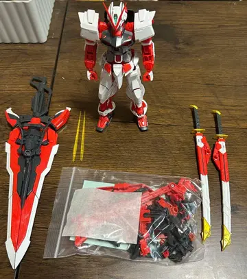 MG 레드 프레임 개 조립 완성품