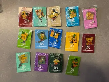 디즈니 핀 배지 일괄