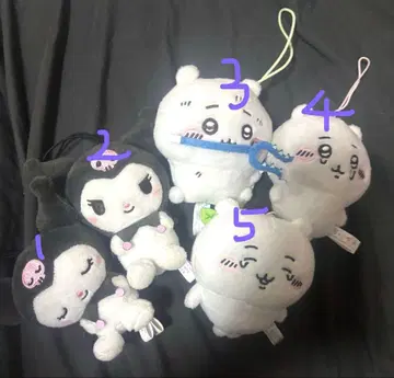 캐릭터 스트랩 쿠로미/치이카와 (먼작귀)