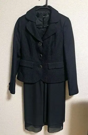 네이비 자켓과 드레스 세트 졸업식 입학식 결혼식 2차 모임 이벤트