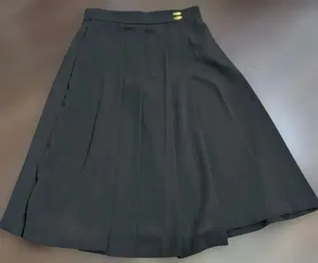 ZARA 블랙 플리츠 스커트풍 가우초 팬츠 L