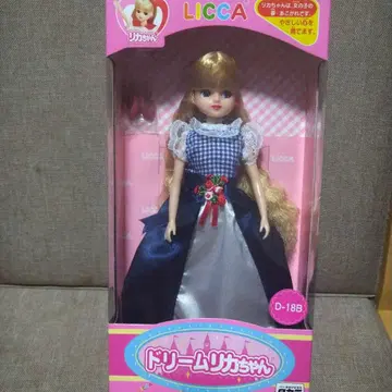 새상품 드림 리카짱 타카라제 쇼와 레트로 금발 롱 헤어