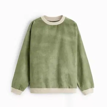 zara 자라 트레이닝복 후드티 카키 M