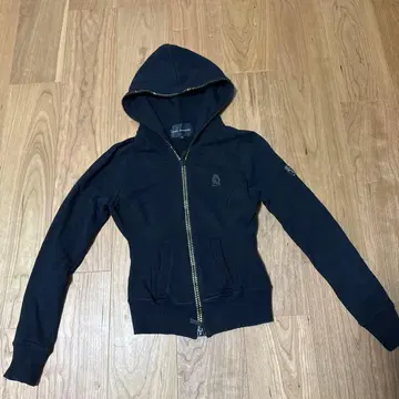 블랙 풀 집업 후드티와 팬츠 세트