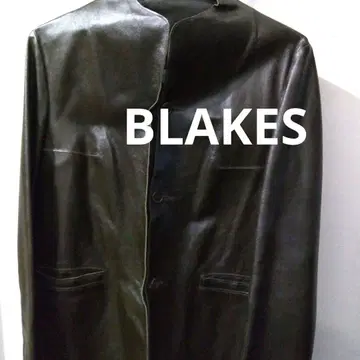 다크 브라운 노카라 가죽 자켓