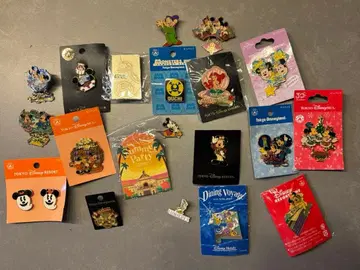 디즈니 핀 배지 모음
