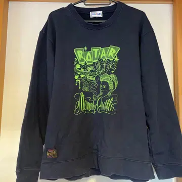 ROTAR 크루넥 트레이닝복 L 네이비