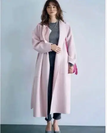 앙크레이브 핑크 코트 클리닝 완료