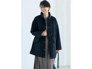 새상품급 25SS 하르메크 발수 방풍 지퍼 하프 코트