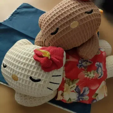 헬로키티 타레구루미 썸머 와플 원단 2개 레어