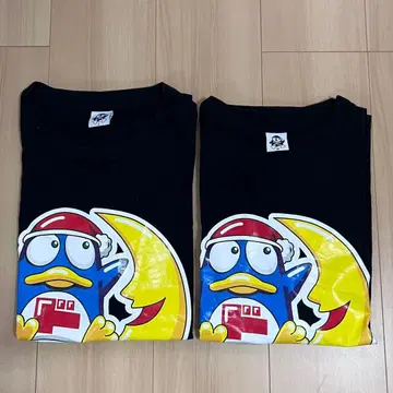 돈펜 반팔 티셔츠 사이즈 M/L 블랙 프린트