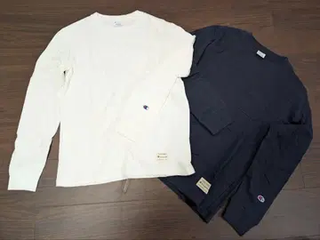 Champion 긴팔 T셔츠 2색 세트