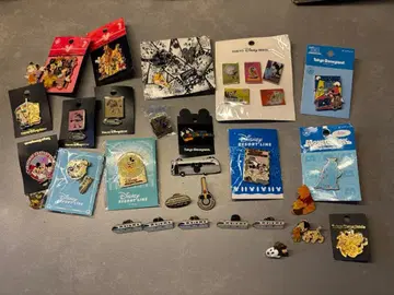 디즈니 핀 배지 일괄