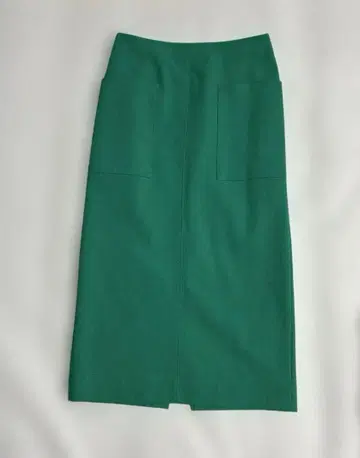 Spick&Span 그린 타이트 롱 스커트 40