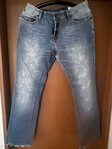 NUMERODIE 블루 스트레이트 데님