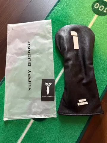 YUPPY QUOKKA 드라이버용 골프헤드커버 블랙