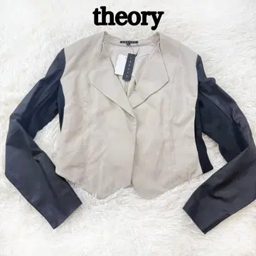 띠어리 theory 자켓 블루종 숏 택 포함 M