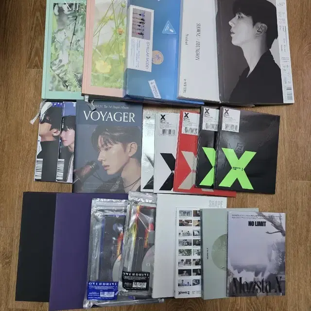 몬스타엑스 포토북 개봉앨범 일괄 처분