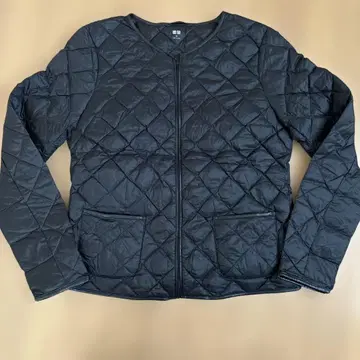 유니클로 울트라 라이트 다운 릴랙스 자켓 블랙 M