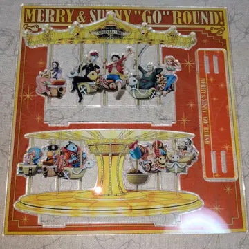 원피스 디오라마 아크릴 스탠드 멜리&써니호 라운드