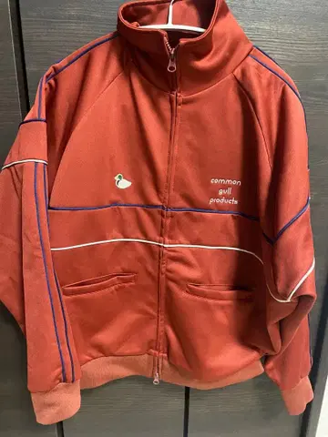 common gull products 빨간색 휴일의 트랙 자켓