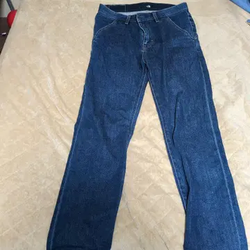 THE NORTH FACE 다크 블루 데님 팬츠 M