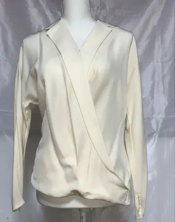 새상품 Brooks Brothers 아이보리 랩 셔츠 사이즈 2 C31