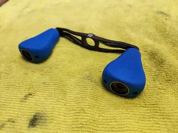 DRT 바리얼 핸들 한정판 모델 플랫 노브 95mm 블루