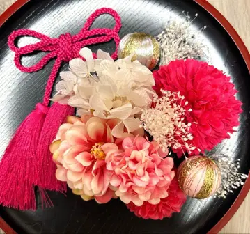 성인식 일본 의류 후리소데 시치고산 머리 장식