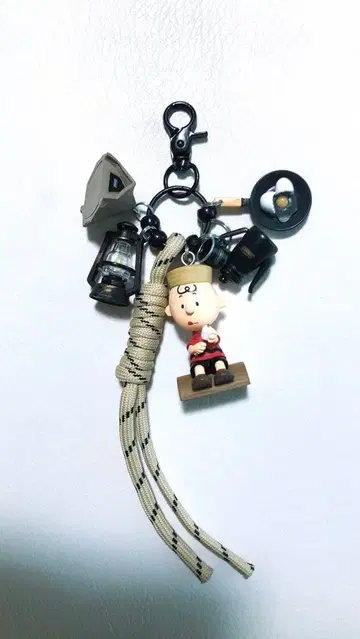 찰랑찰랑 키링 스누피 찰리 브라운 캠핑 콜맨