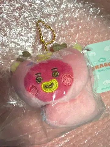 [미사용 새상품] BT21 십이지신 용 마스코트 TATA