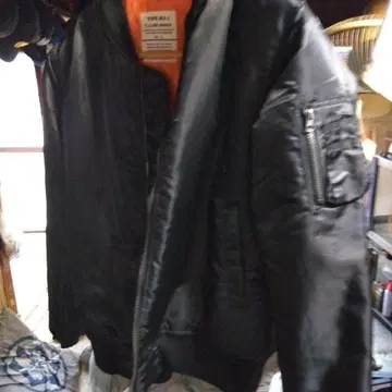 U.S. AIR FORCE MA-1 플라이트 자켓 L