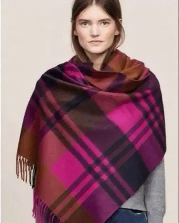 Joshua Ellis 100% 캐시미어 머플러