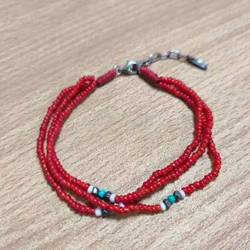 심퍼시 오브 소울 팔찌 화이트하트 비즈 실버925