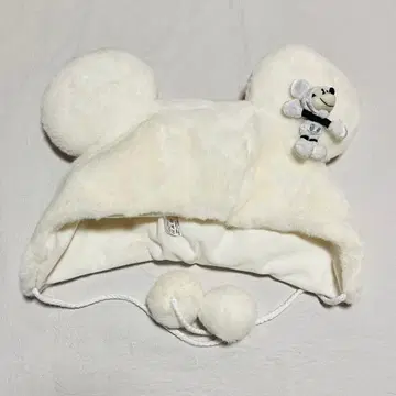 디즈니 미키 팬캡 화이트