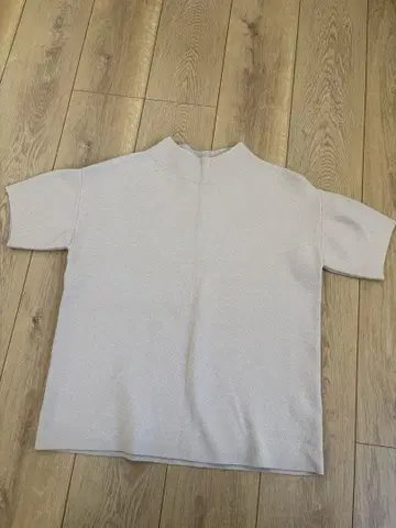 LAGUNAMOON 반팔 니트 베이지