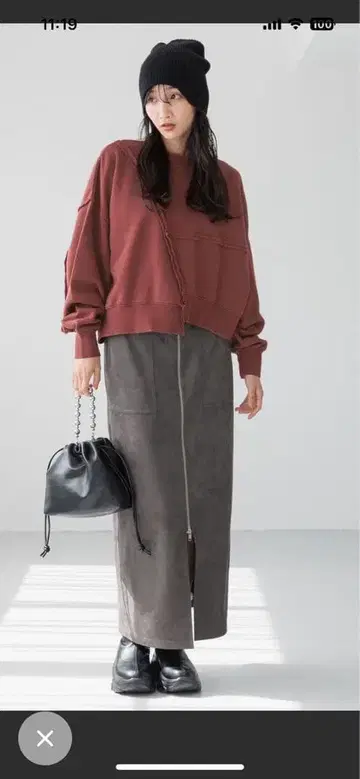 로리즈팜 데미지 트레이닝복 H-566