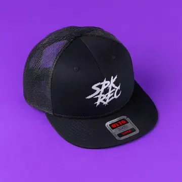 SPIKE RECORDINGS HISASHI 플랫 바이저 캡