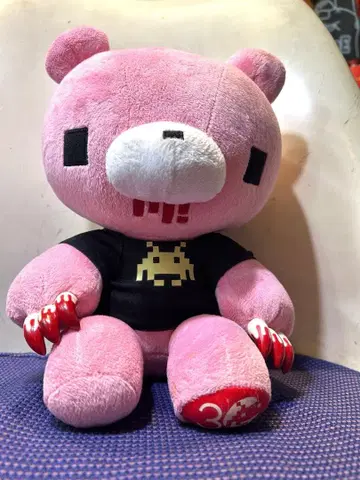 구루미/스페이스 인베이더 30th 기념일 콜라보/택 포함/핑크