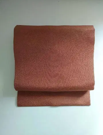 나고야 오비 지쿠센 크레이프 원단 무지 낙관