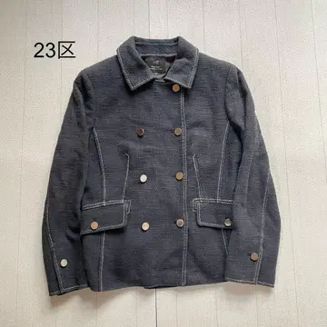 23구 더블 버튼 자켓 네이비 44