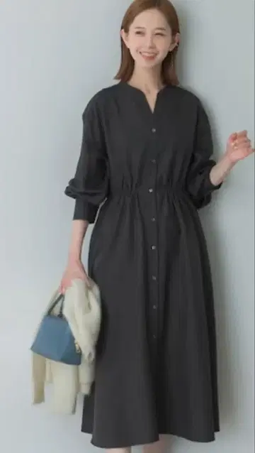 URBAN RESEARCH ROSSO 이지케어 셔츠 원피스