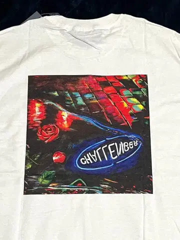 새상품급 CHALLENGER L/S PUDDLE TEE 롱티 챌린저