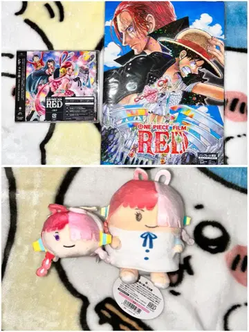 원피스 RED 팜플렛 CD 우타