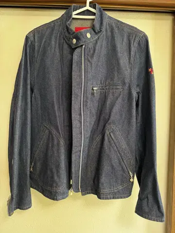 핑크하우스 데님 자켓 새상품급