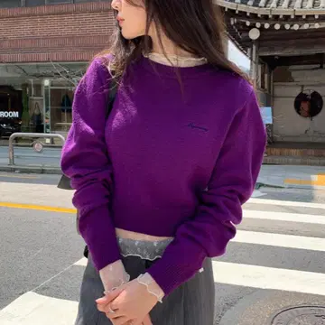 [ 새상품 미개봉 ] FROM BEGINNING [MADE] 크롭 니트